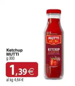 Docks Cash&Carry Ketchup Mutti offerta