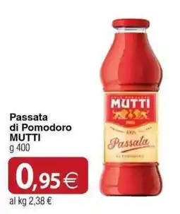 Docks Cash&Carry Passata di Pomodoro Mutti offerta