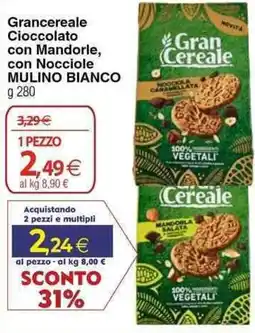 Docks Cash&Carry Gran Cereale Cioccolato con Mandorle, con Nocciole MULINO BIANCO offerta