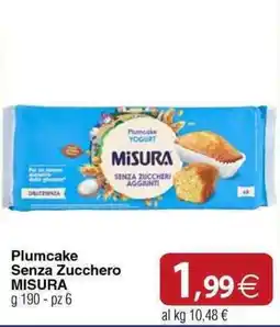 Docks Cash&Carry Plumcake Senza Zucchero Misura offerta