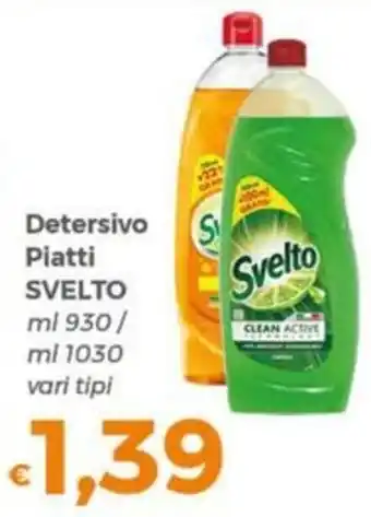 Detersivo Piatti Svelto