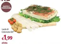 Futura Supermercati Lardo di Colonnata IGP offerta