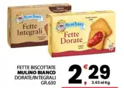 Despar Sicilia Fette biscottate Mulino Bianco offerta