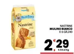 Despar Sicilia Nastrine Mulino Bianco offerta