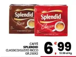 Despar Sicilia Caffè Splendid Classico offerta