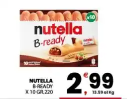 Despar Sicilia Nutella B-ready offerta
