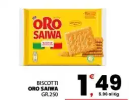 Despar Sicilia Biscotti Oro Saiwa offerta