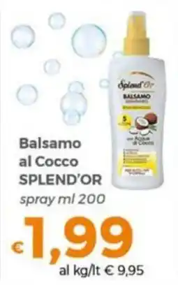Tocal Balsamo al Cocco SPLEND'OR offerta