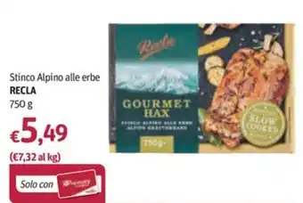 Stinco Alpino alle erbe RECLA