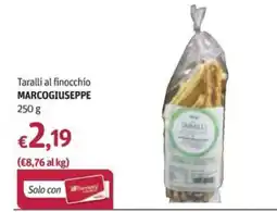 Futura Supermercati Taralli al finocchio MARCOGIUSEPPE offerta