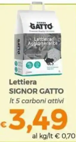 Tocal Lettiera Signor Gatto offerta