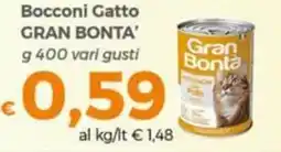 Tocal Bocconi Gatto Gran Bonta' offerta