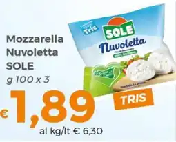 Tocal Mozzarella Nuvoletta SOLE offerta