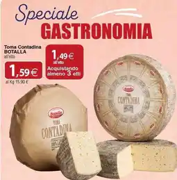 Docks Cash&Carry Toma Contadina Botalla offerta