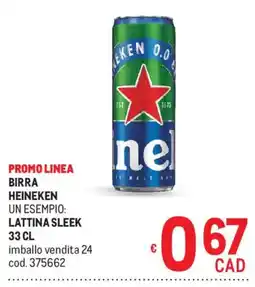 Metro Birra Heineken offerta