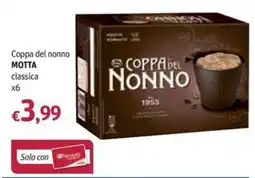Futura Supermercati Coppa del nonno Motta classica offerta