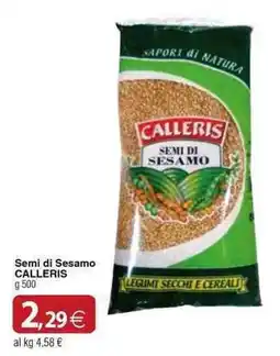 Docks Cash&Carry Semi di Sesamo CALLERIS offerta