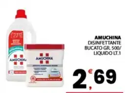 Despar Sicilia Amuchina disinfettante bucato offerta
