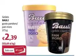 Futura Supermercati Gelato Bauli gusto pandoro/pan moro offerta