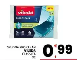 Despar Sicilia Spugna pro clean vileda classica offerta