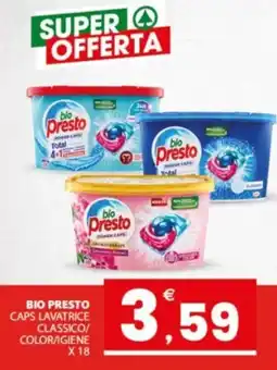 Despar Sicilia Bio Presto caps lavatrice classico/color/igiene offerta