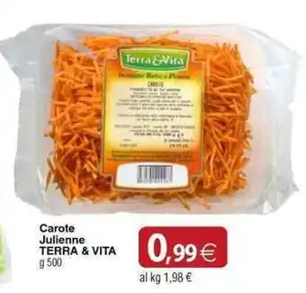 Docks Cash&Carry Carote Julienne Terra & Vita offerta