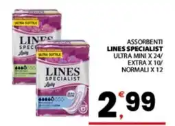 Despar Sicilia Assorbenti Lines Specialist offerta