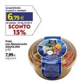 Docks Cash&Carry Poké con Mazzancolle Aquolina offerta