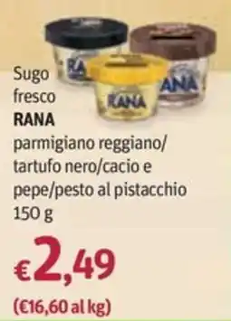 Futura Supermercati Sugo fresco RANA offerta