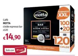 Futura Supermercati Caffè Motta cialde espresso bar offerta