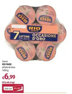 Futura Supermercati Tonno RIO MARE all'olio di oliva offerta