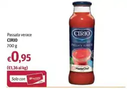 Futura Supermercati Passata verace Cirio offerta