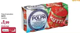 Futura Supermercati Polpa di pomodoro Mutti offerta