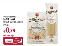 Futura Supermercati Pasta di semola La Molisana offerta