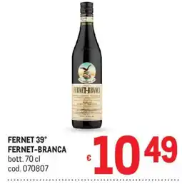 Metro Fernet-branca offerta