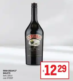 Metro Irish Cream 17° Baileys offerta