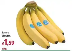 Futura Supermercati Banane Ciquita offerta