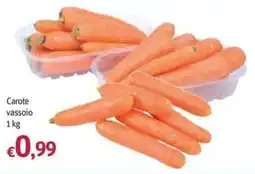 Futura Supermercati Carote vassoio offerta