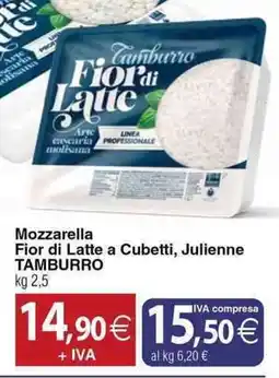 Docks Cash&Carry Mozzarella Fior di Latte Tamburro offerta