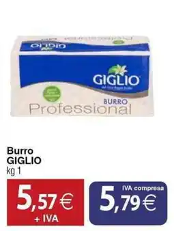 Docks Cash&Carry Burro GIGLIO Professional offerta