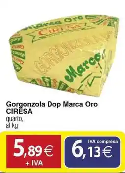 Docks Cash&Carry Gorgonzola Dop Marca Oro Ciresa offerta