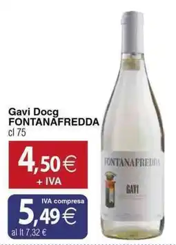 Docks Cash&Carry Gavi Docg Fontanafredda offerta