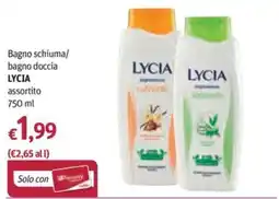 Futura Supermercati Bagno schiuma/ bagno doccia LYCIA assortito offerta