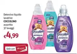 Futura Supermercati Detersivo liquido lavatrice Coccolino assortito offerta