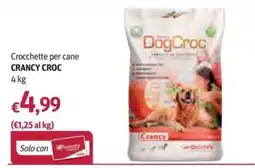 Futura Supermercati Crocchette per cane Crancy Croc offerta
