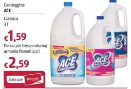 Futura Supermercati Ace candeggina classica offerta