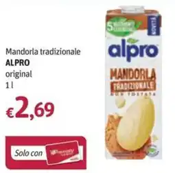 Futura Supermercati Mandorla tradizionale alpro offerta