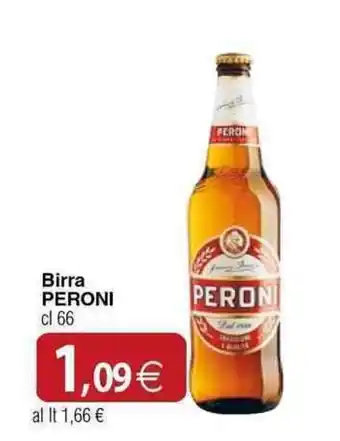Docks Cash&Carry Birra Peroni offerta