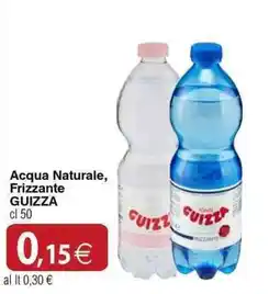 Docks Cash&Carry Acqua Naturale Frizzante Guizza offerta