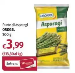Futura Supermercati Punte di asparagi OROGEL offerta
